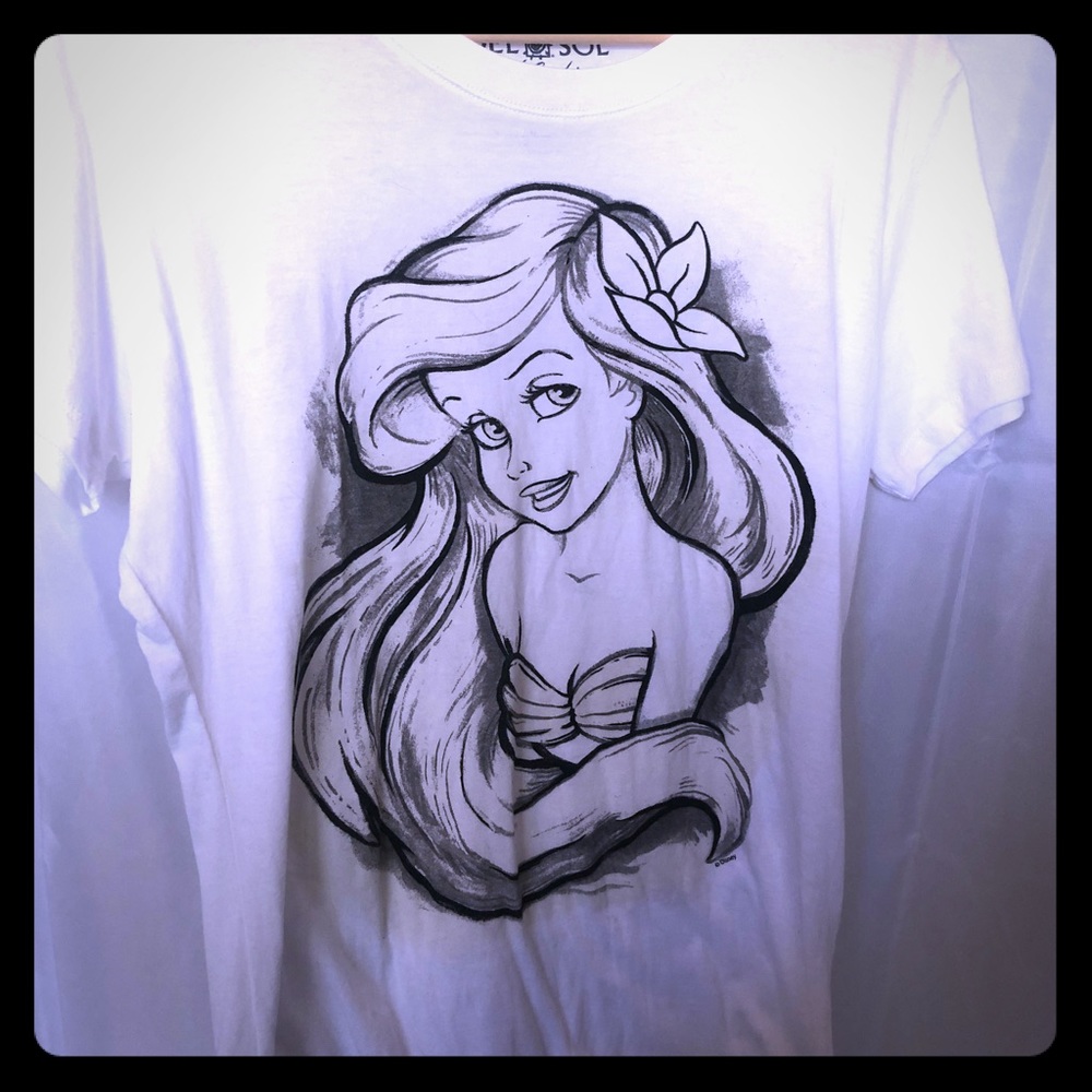 Color changing Little Mermaid shirt
